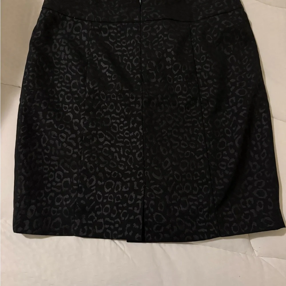 Cynthia Rowley Dark Patterned‎ Cheetah Skirt